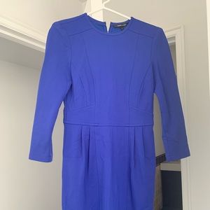 Nanette Lepore blue work dress size 6